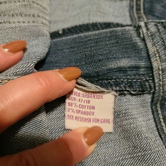 Plus denim shorts Jean Shorts Plus Size Denim - Picture 5 of 5